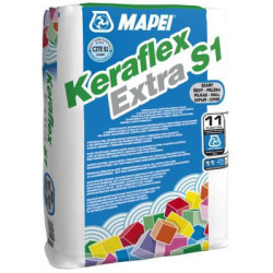 Lepidlo Mapei Keraflex Extra S1 šedá 25 kg C2TE S1 KERAFLEXEXTRA