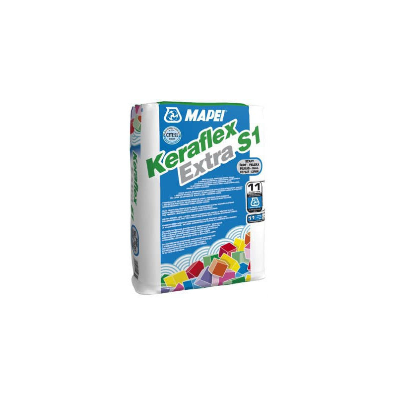 Lepidlo Mapei Keraflex Extra S1 šedá 25 kg C2TE S1 KERAFLEXEXTRA