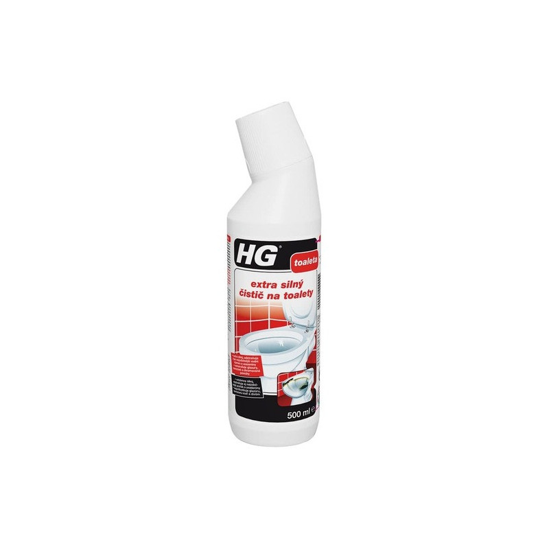 HG 322 - extra silný čistič na toalety 500 ml