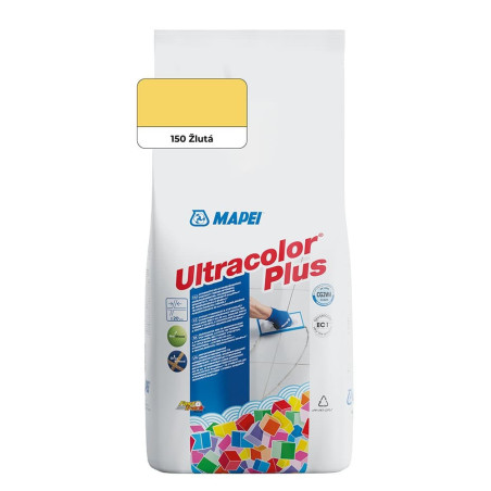 Spárovací hmota Mapei Ultracolor Plus žlutá 2 kg CG2WA MAPU2150