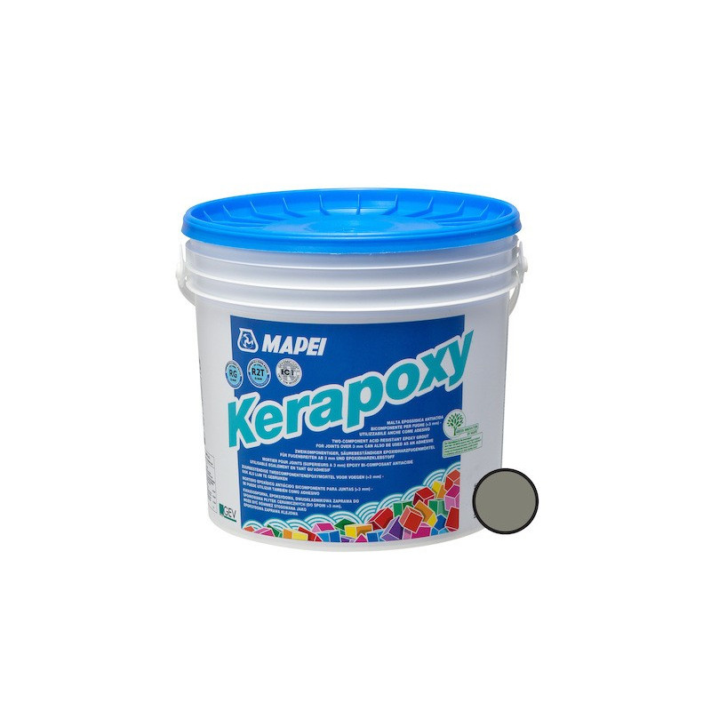 Spárovací hmota Mapei Kerapoxy cementově šedá 5 kg R2T MAPX5113