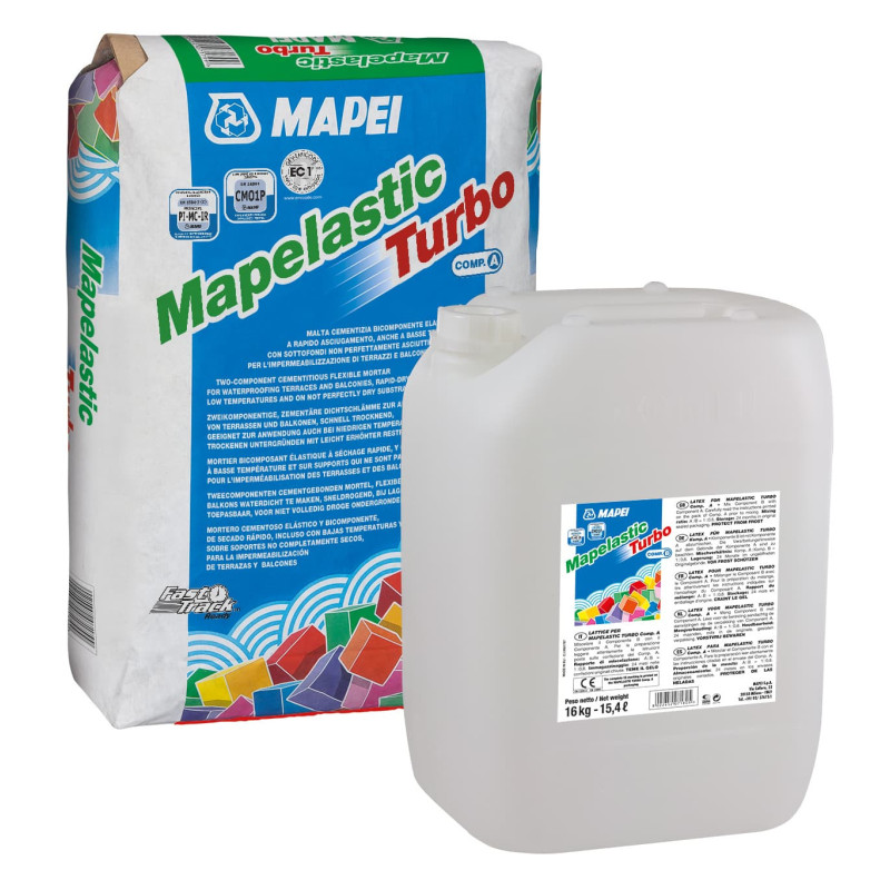 Hydroizolace Mapei Mapelastic Turbo 36 kg MAPELASTICT36