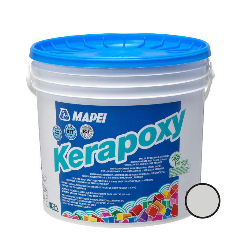 Spárovací hmota Mapei Kerapoxy stříbrošedá 5 kg R2T MAPX5111