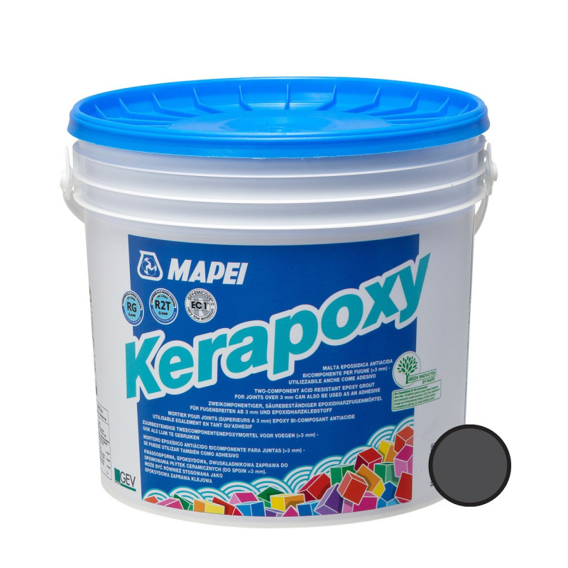 Spárovací hmota Mapei Kerapoxy antracite 5 kg R2T MAPX5114