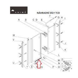 Náhradní díl Siko Comfort NDTCD280TOB