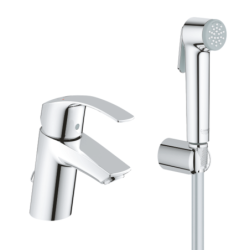 Umyvadlová baterie Grohe Eurosmart New s bidetovou sprškou chrom 23124002