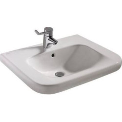 Bezbariérové umyvadlo Ideal Standard Contour 21 60x55,5 cm otvor pro baterii uprostřed S238901