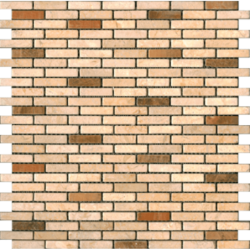 Kamenná mozaika Premium Mosaic Stone béžová 29x30 cm mat STMOS1040CRW