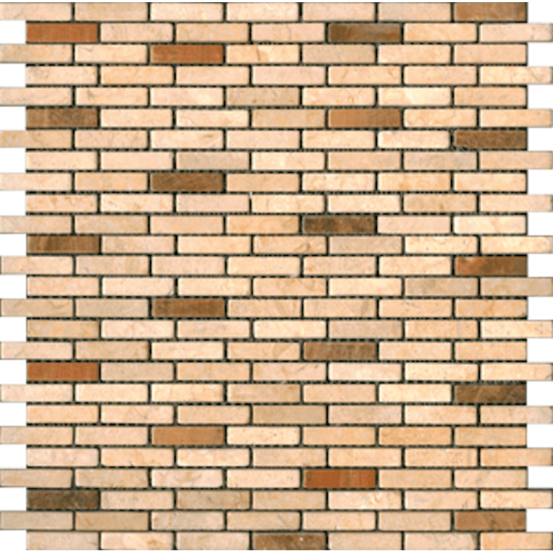 Kamenná mozaika Premium Mosaic Stone béžová 29x30 cm mat STMOS1040CRW