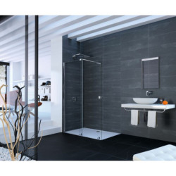 Sprchová zástěna walk-in 160 cm Huppe Xtensa pure XT0107.069.322