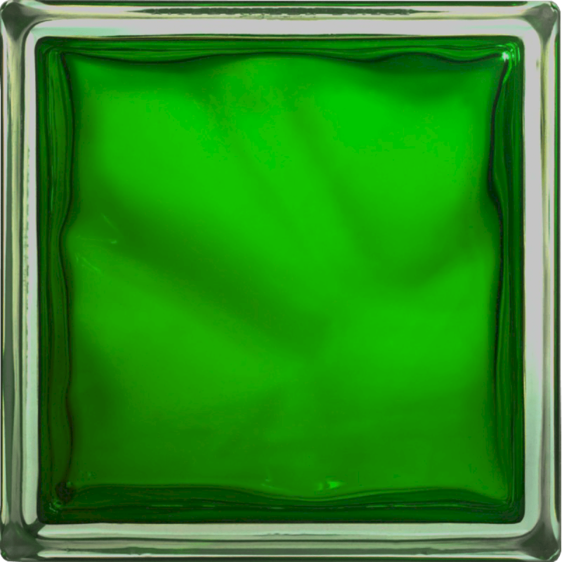 Luxfera Glassblocks emerald 19x19x8 cm lesk 1908WGR