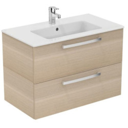 Koupelnová skříňka pod umyvadlo Ideal Standard Tempo 80x44x55 cm dub pískový E3242OS