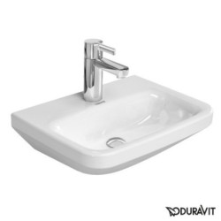 Umývátko Duravit Durastyle 45x33,5 cm otvor pro baterii uprostřed, bez přetoku 0708450000