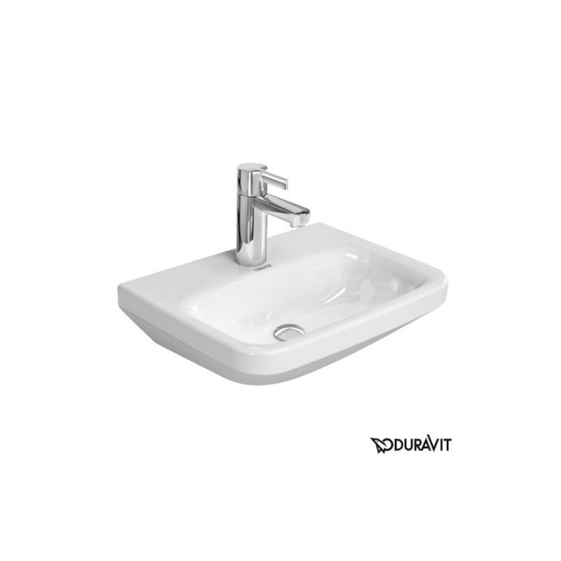 Umývátko Duravit Durastyle 45x33,5 cm otvor pro baterii uprostřed, bez přetoku 0708450000