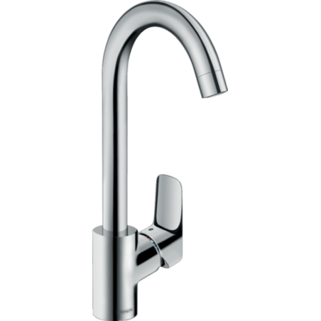 Dřezová baterie Hansgrohe Logis M31 s otočným raménkem chrom 71835000