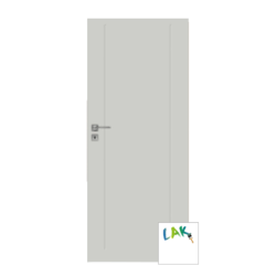 Interiérové dveře Naturel Latino pravé 90 cm bílé LATINO1090P