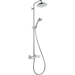 Sprchový systém Hansgrohe Croma na stěnu s termostatickou baterií chrom 27185000