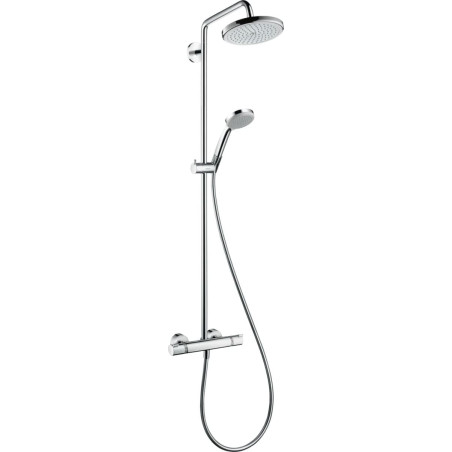 Sprchový systém Hansgrohe Croma na stěnu s termostatickou baterií chrom 27185000