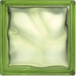 Luxfera Glassblocks green 19x19x8 cm lesk 1908WGREEN