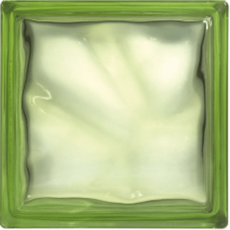 Luxfera Glassblocks green 19x19x8 cm lesk 1908WGREEN