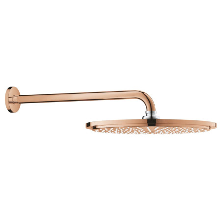 Hlavová sprcha Grohe Rainshower Cosmopolitan Metal včetně sprchového ramena Warm Sunset 26066DA0