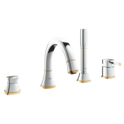 Vanová baterie Grohe Grandera chrom / gold 19936IG0