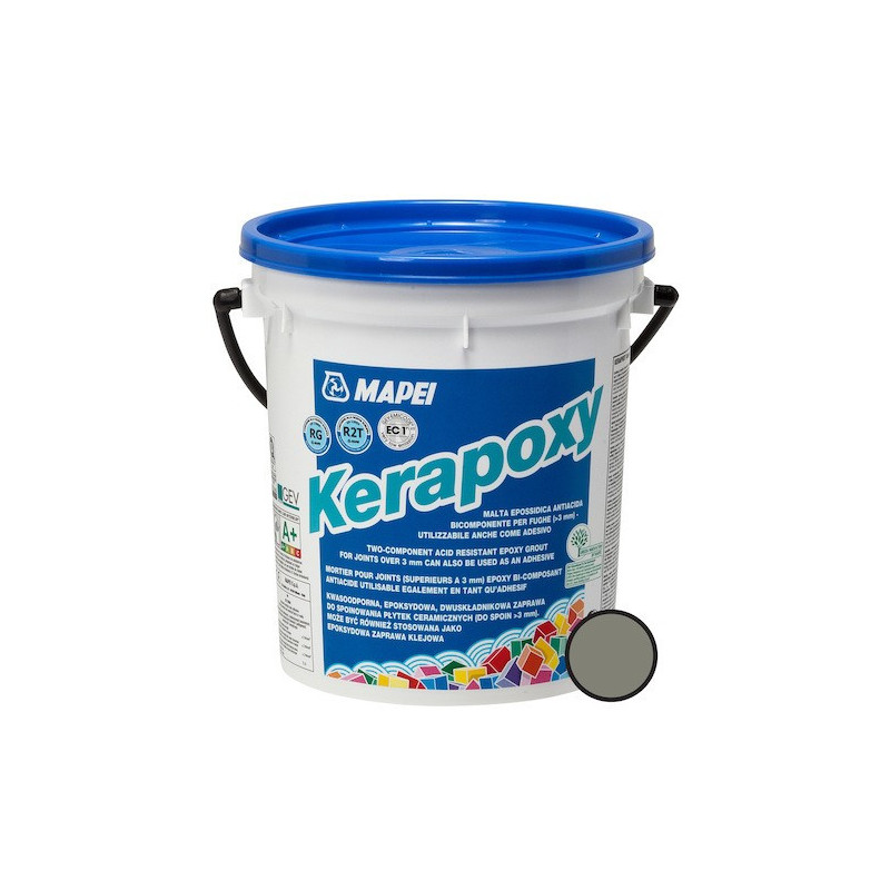 Spárovací hmota Mapei Kerapoxy cementově šedá 2 kg R2T MAPX2113