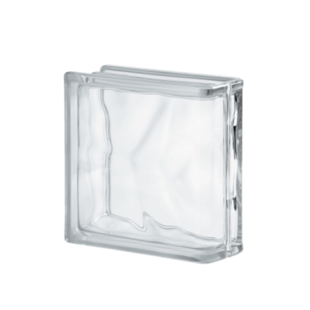 Luxfera Glassblocks čirá 19x19x8 cm lesk 1908WLINEND