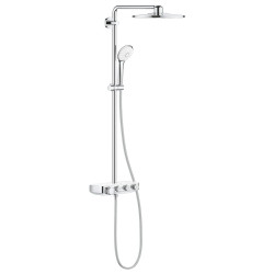 Sprchový systém Grohe Euphoria SmartControl System s termostatickou baterií Moon White, Yang White 26507LS0