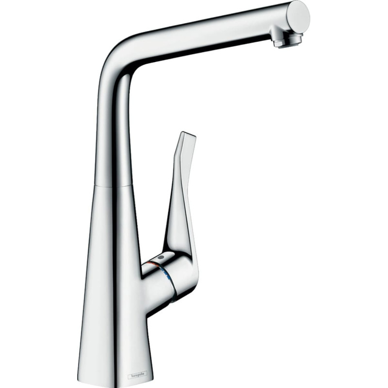 Dřezová baterie Hansgrohe Metris M71 s otočným raménkem chrom 14823000