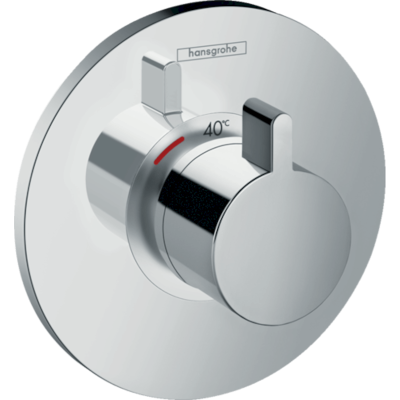 Termostat Hansgrohe Ecostat S bez podomítkového tělesa chrom 15756000