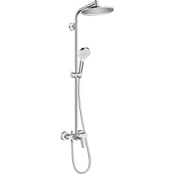 Sprchový systém Hansgrohe Crometta S na stěnu s pákovou baterií chrom 27269000