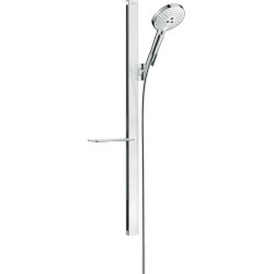 Sprchový set Hansgrohe Raindance Select S s poličkou bílá/chrom 27648400