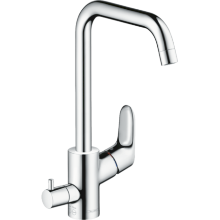 Dřezová baterie Hansgrohe Focus M41 s uzavíracím ventilem chrom 31823000