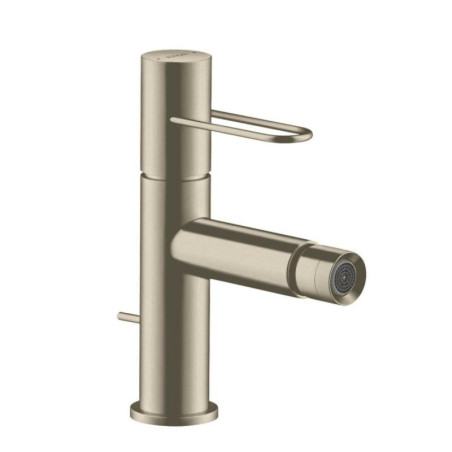 Bidetová baterie Hansgrohe Axor Uno s výpustí kartáčovaný nikl 38211820