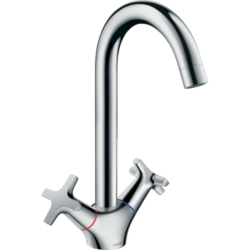 Dřezová baterie Hansgrohe Logis M32 s otočným raménkem chrom 71285000