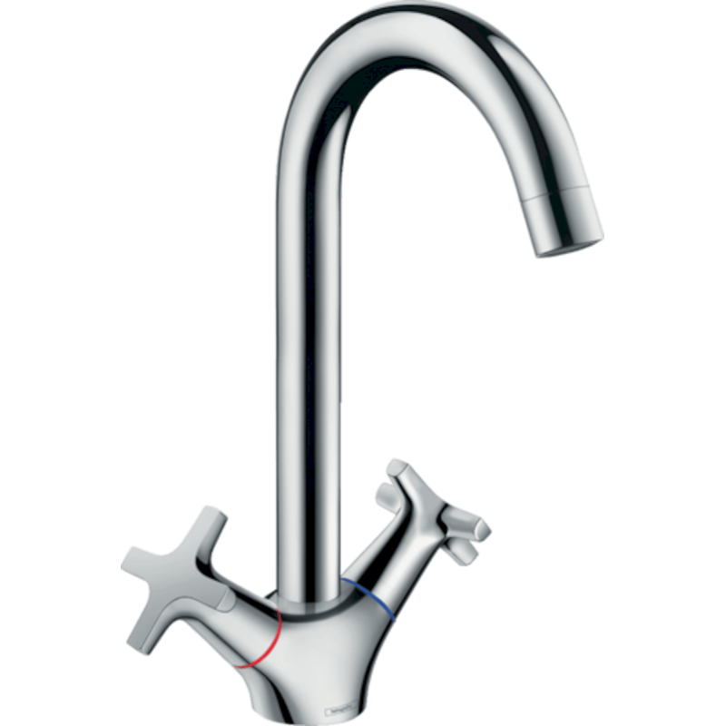 Dřezová baterie Hansgrohe Logis M32 s otočným raménkem chrom 71285000