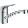 Dřezová baterie Hansgrohe Logis M31 s otočným raménkem chrom 71830000