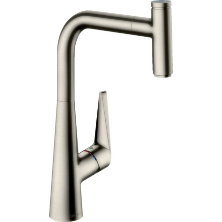 Dřezová baterie Hansgrohe Talis Select M51 s vytahovací sprškou vzhled nerezu 72821800