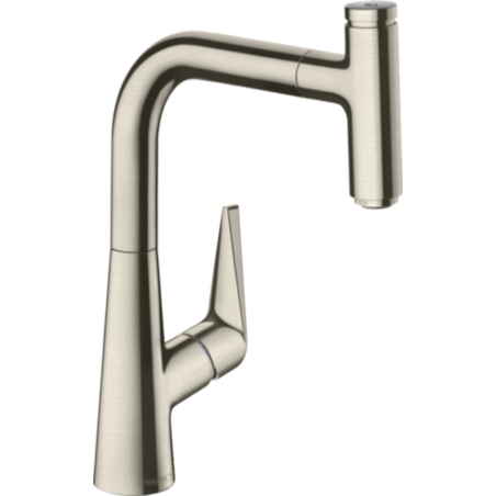 Dřezová baterie Hansgrohe Talis Select M51 s vytahovací sprškou vzhled nerezu 72822800