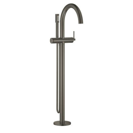 Vanová baterie Grohe Atrio se sprchovým setem Brushed Hard Graphite 32653AL3