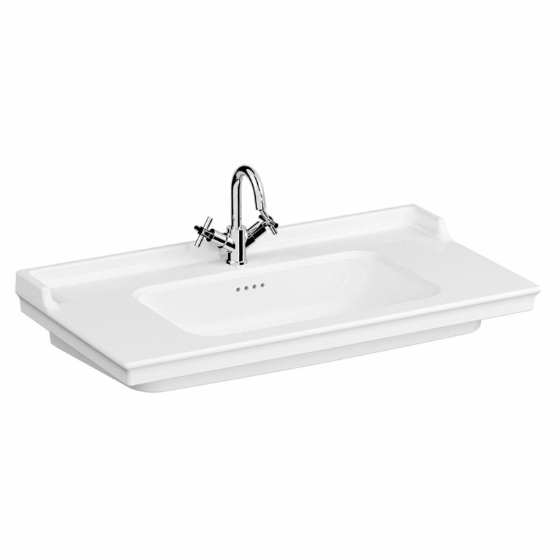 Umyvadlo VitrA Ricordi 80x53 cm otvor pro baterii uprostřed 7802-003-0001