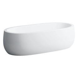 Volně stojící vana Laufen Il Bagno Alessi One 183x87 cm litý mramor levá i pravá H2459720006251