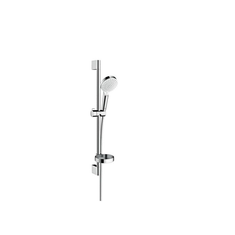 Sprchový set Hansgrohe Crometta na stěnu bez baterie bílá/chrom 26553400