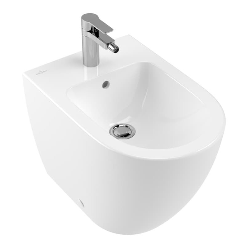 Bidet stojací Villeroy & Boch Subway 2.0 56x37 cm alpská bílá 540100R1