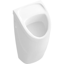 Villeroy & Boch Odsávací pisoár Compact, zadní přívod, s cílovým objektem, CeramicPlus, alpská bílá 755705R1