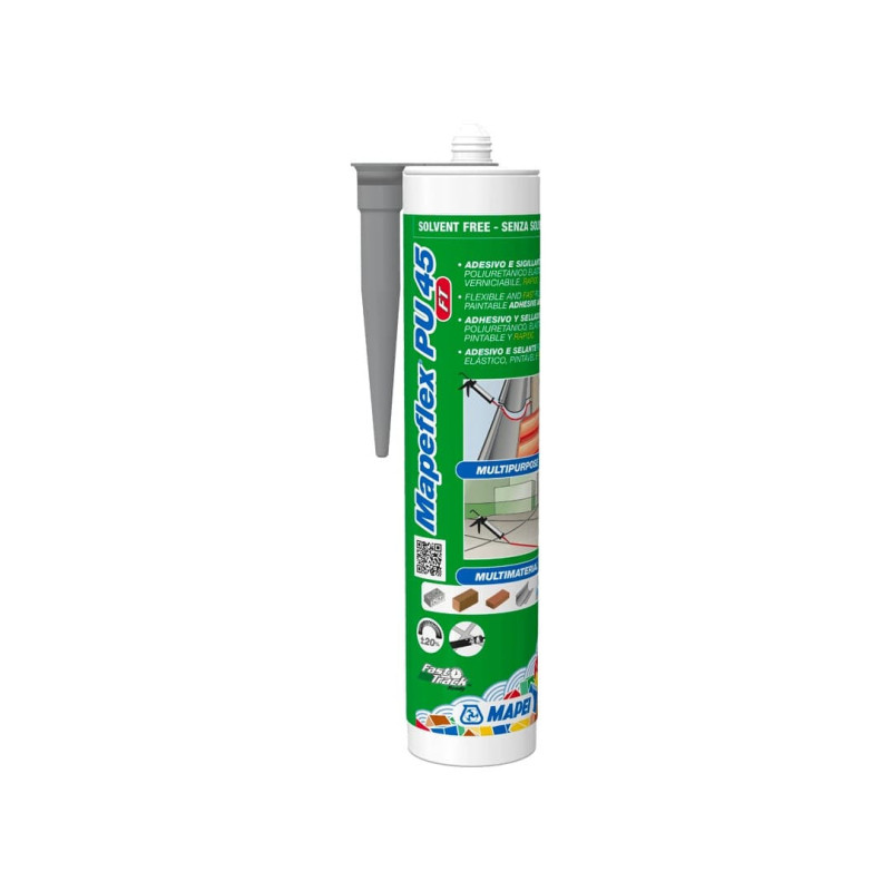 Pu těsnící tmel Mapei Mapeflex PU 45 FT šedá 300 ml MAPEFLEXPU45S113