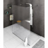 Polysan MODULAR SHOWER jednodílná zástěna WALK-IN, 1200 mm,MS4-120