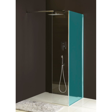 Polysan MODULAR SHOWER pevný panel k instalaci na stěnu modulu MS2, 600 mm, pravý,MS2B-60R