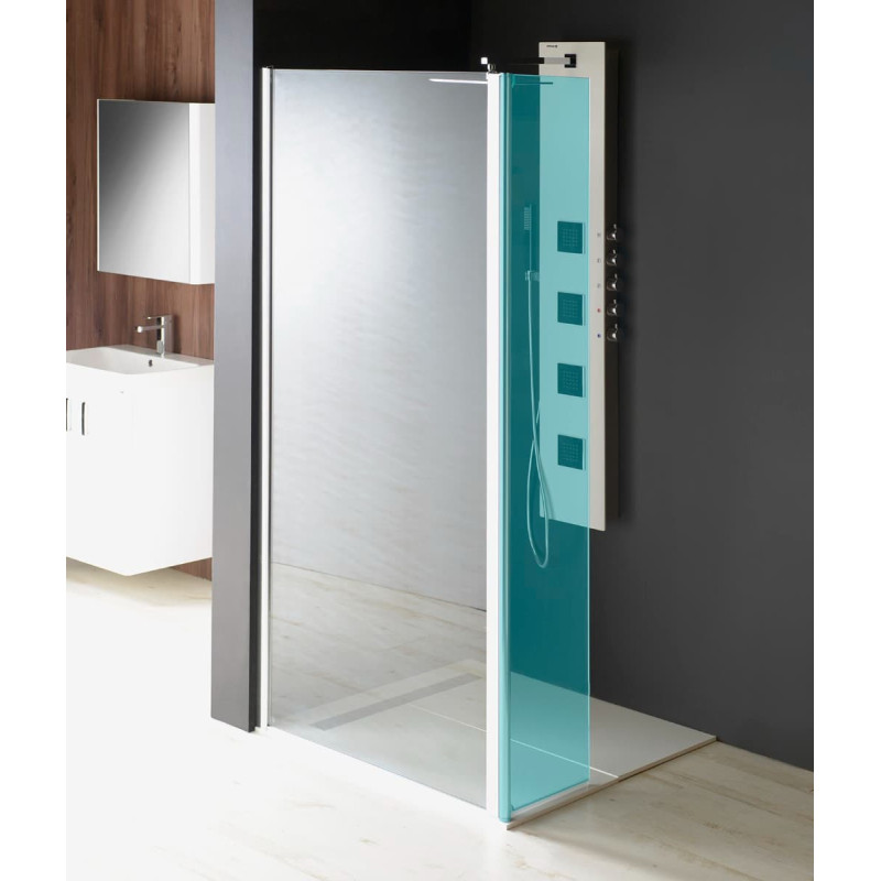 Polysan MODULAR SHOWER stěna k instalaci na zeď, pro připojení otočného panelu, 1000 mm,MS3A-100